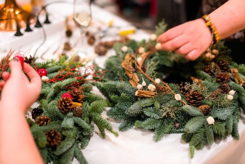 Wreath making Wreath class