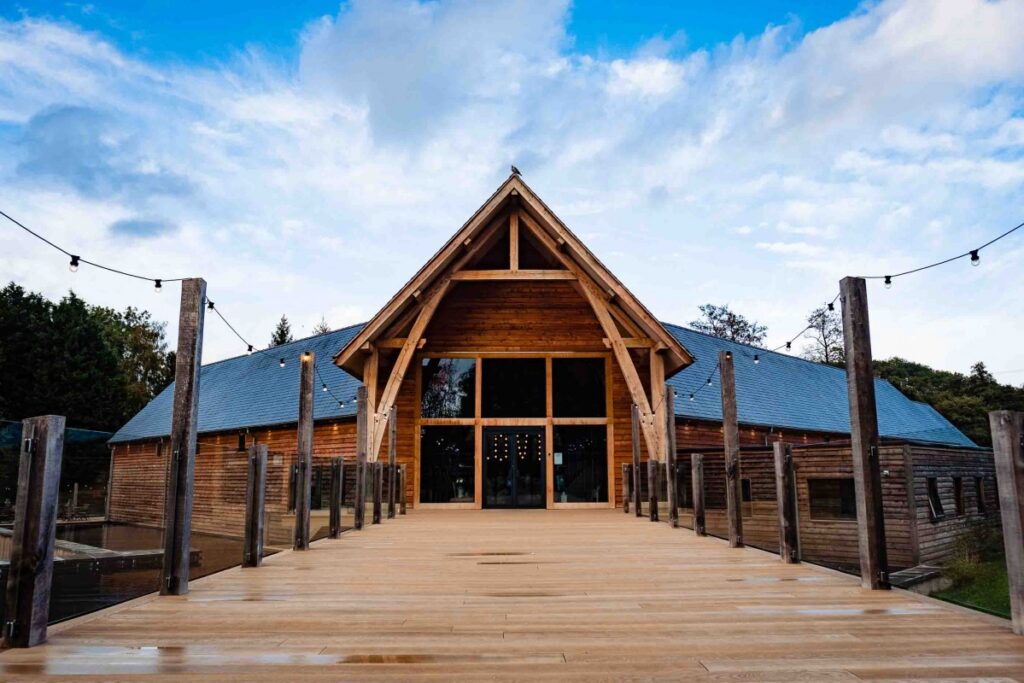 Mill Barns wedding venue outdoor entrance