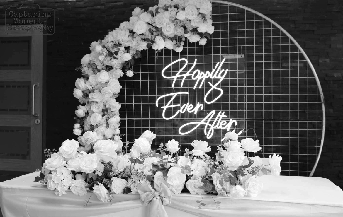 Wedding Decoration - Floral Hoop