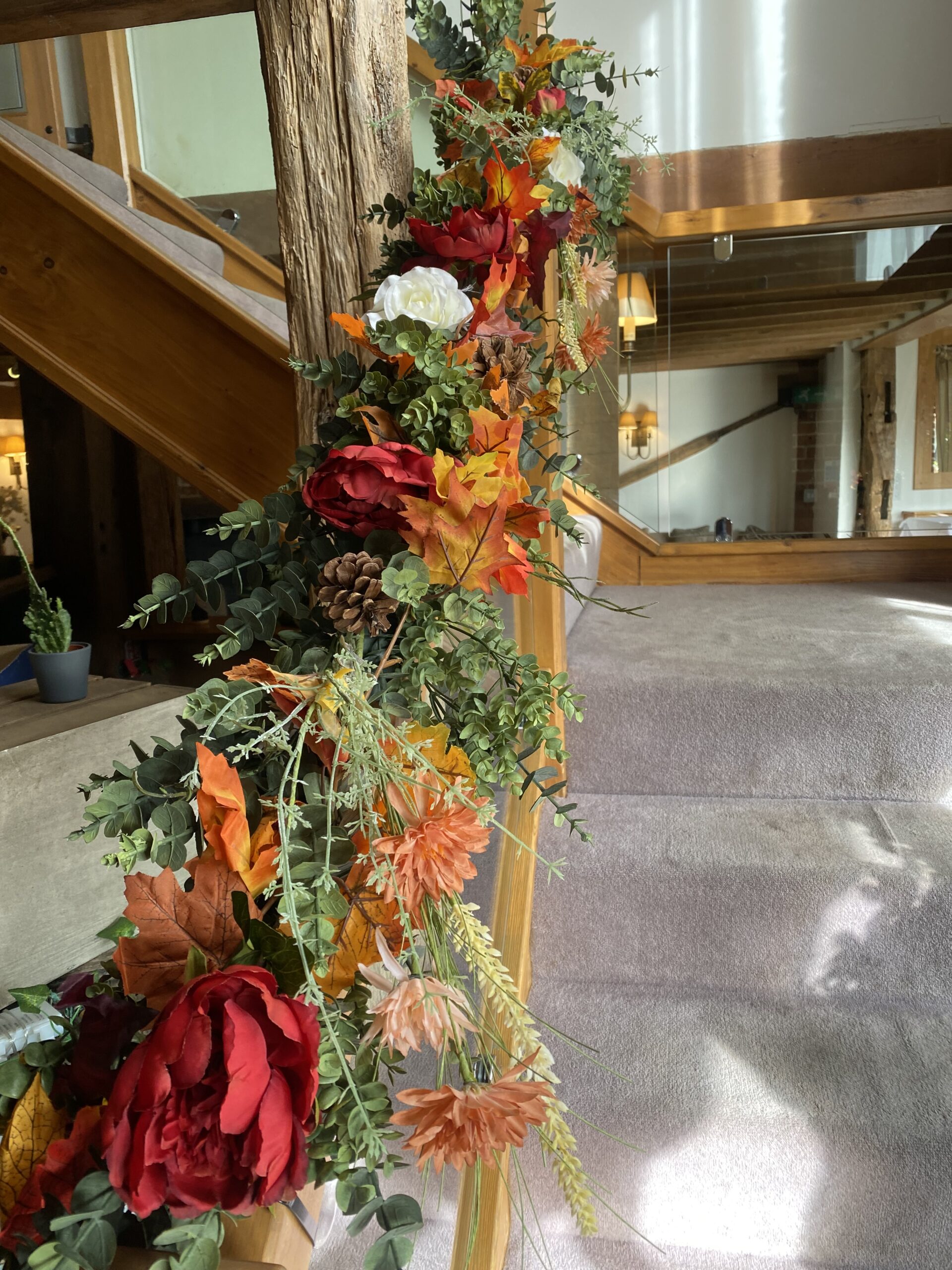 Autumn Wedding Decor Candles