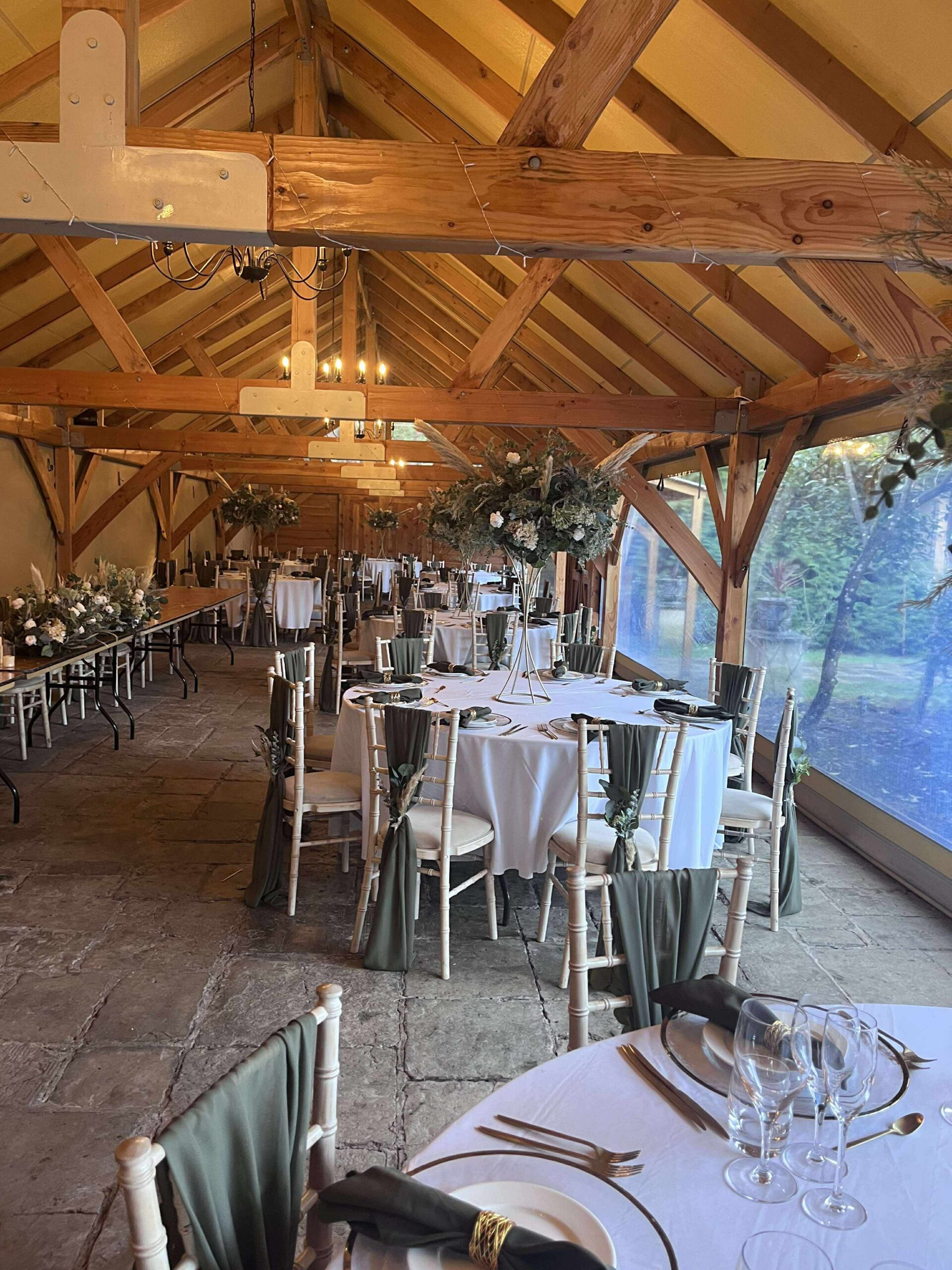 Birtsmorton Court Wedding Table Decor